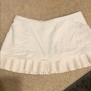 Lululemon golf tennis skirt skort size 10 white